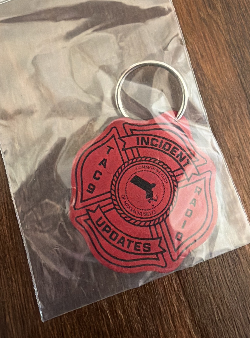 Leather keychain 1
